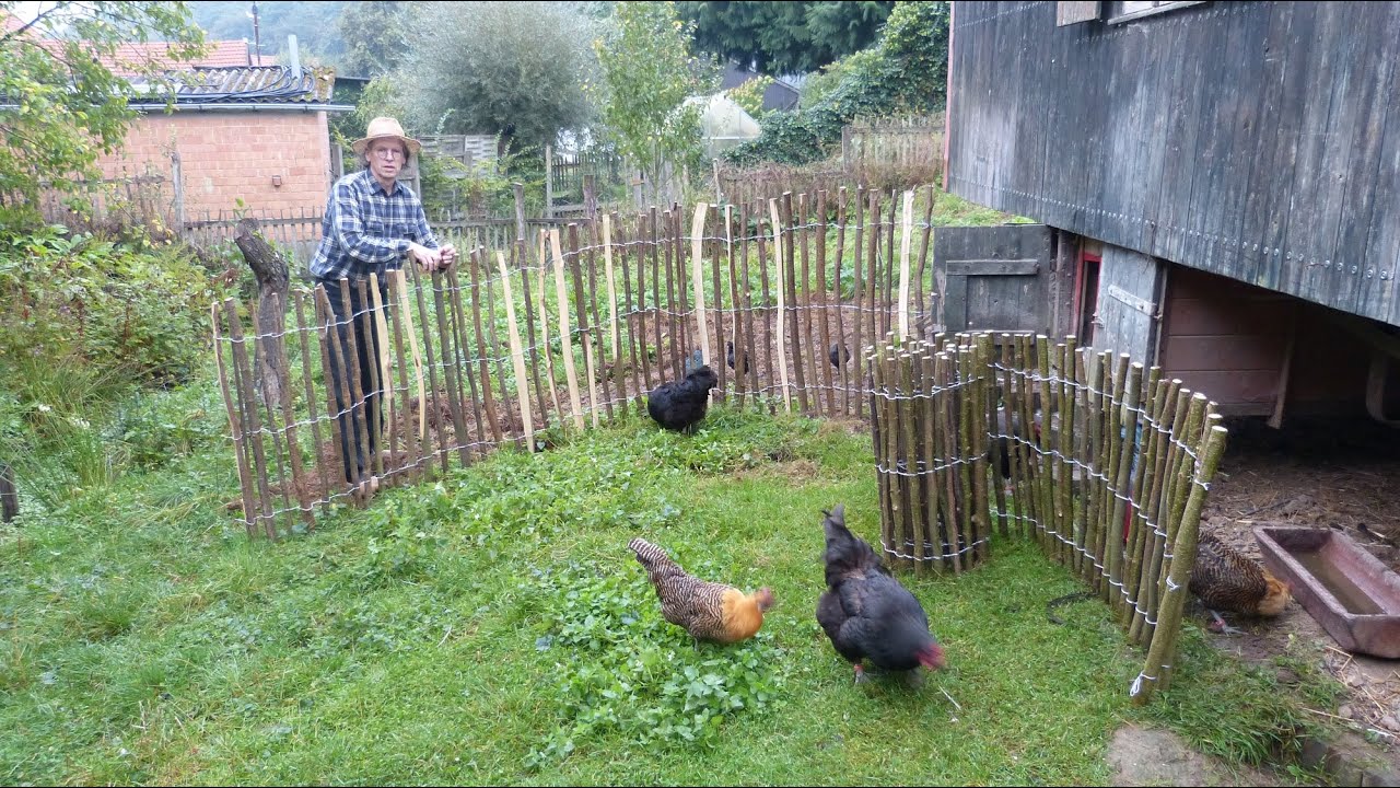 Naturzaun für 1,- € der Meter, Gartenzaun, Staketenzaun selber bauen