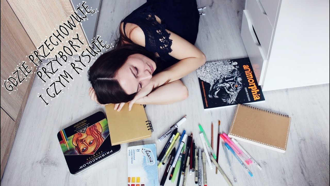 GDZIE TRZYMAM SWOJE PRZYBORY I CZYM RYSUJĘ (AKTUALIZACJA)