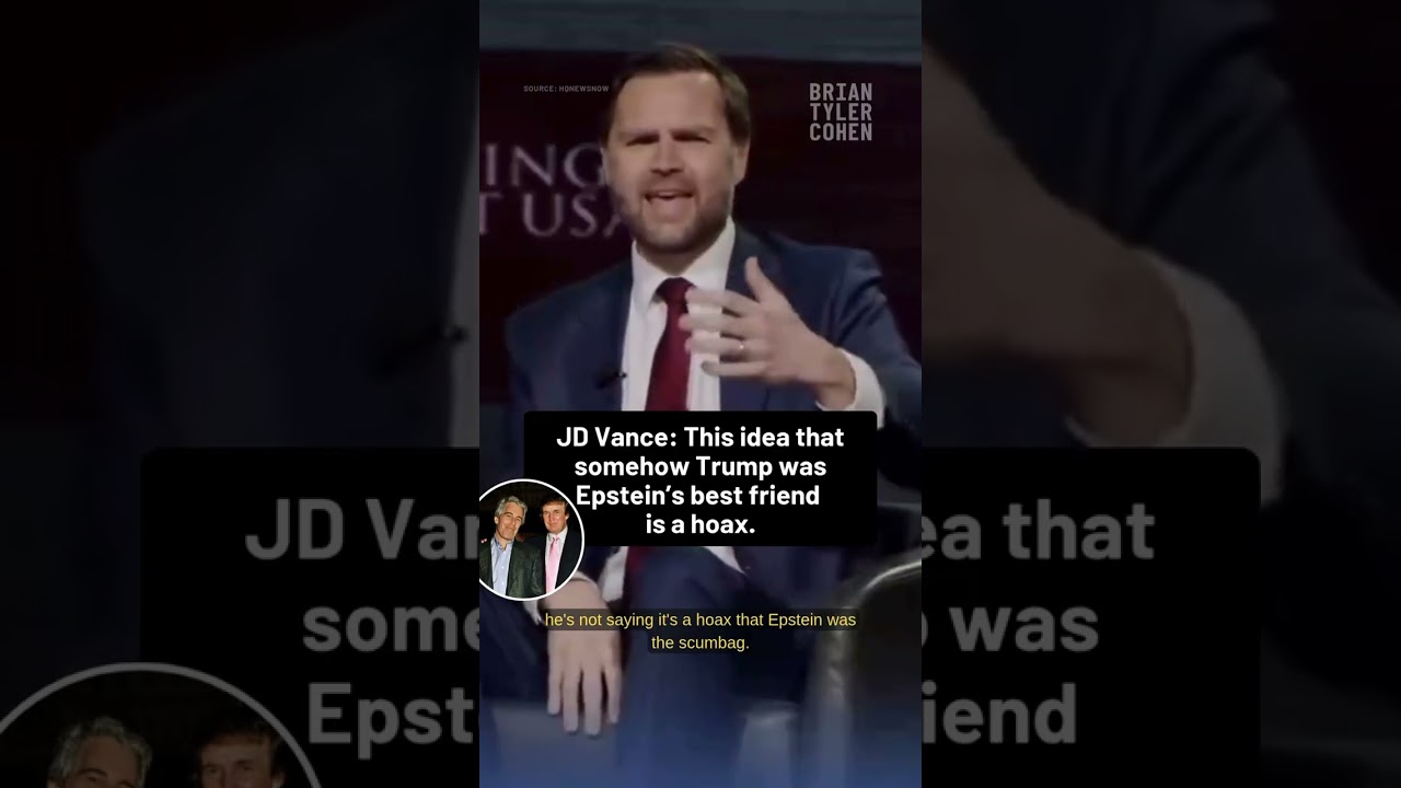 JD Vance: This idea that somehow Trump was Epstein&rsquo;s best friend is a hoax