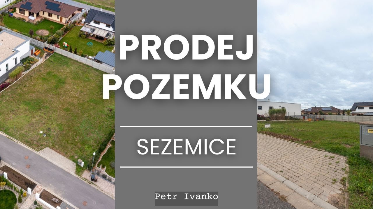 Stavební pozemek 816 m2, Sezemice - Petr Ivanko | realitní specialista