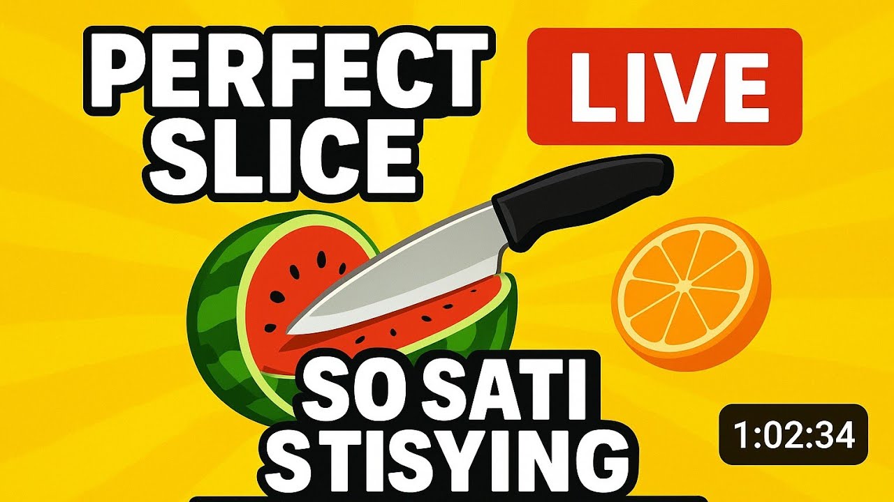 Perfect slices live gameplay!🍏🍆🍋🍑 