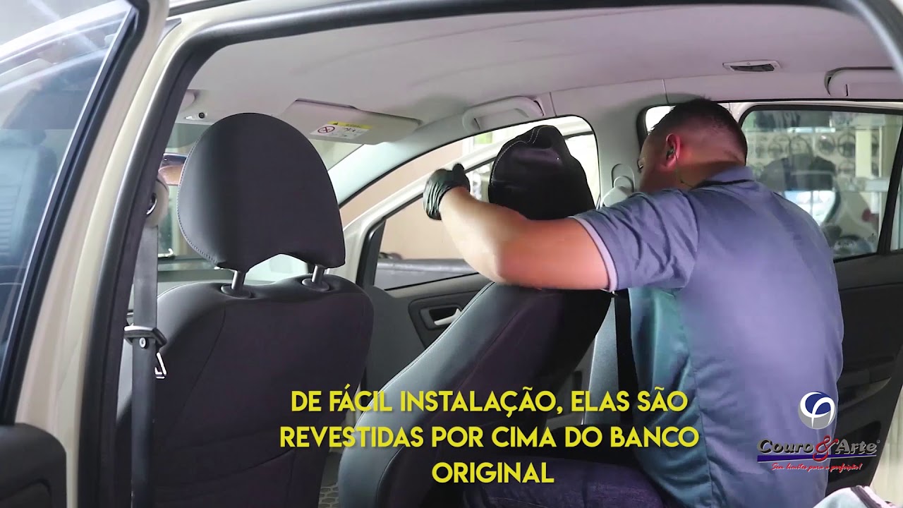 Capa de banco EVOLUTION - Couro e Arte