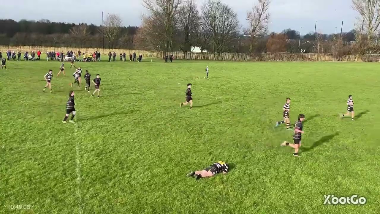 U14s v Hartlepool Old Boys Sunday 8th Feb Second Half