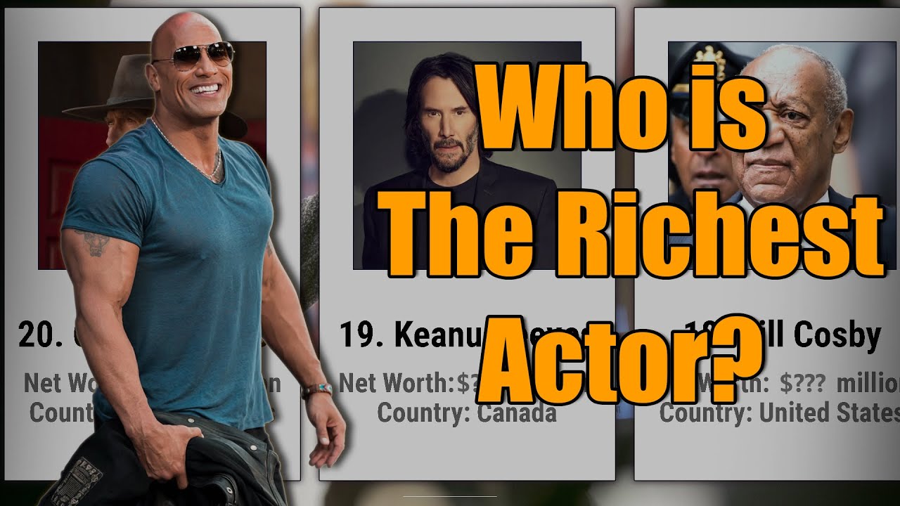 Comparison: Richest Actors in the world 2023