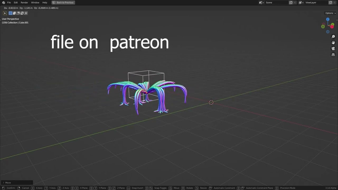 Mimic in blender geometry nodes