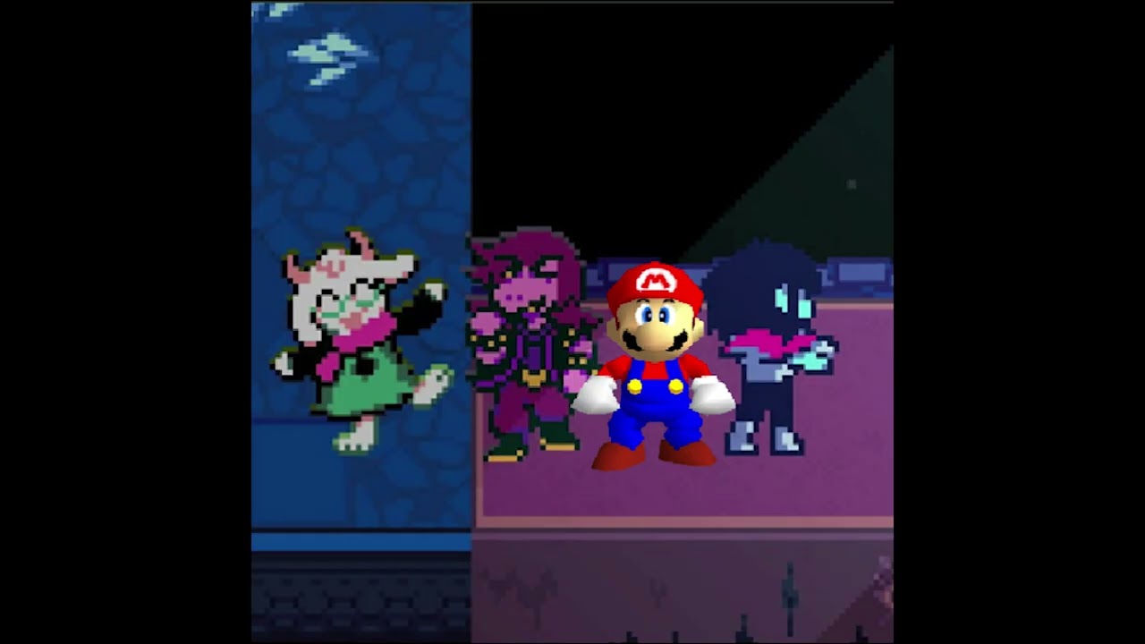 Dark Sanctuary in the Super Mario 64 Soundfont (DELTARUNE chapter 4)
