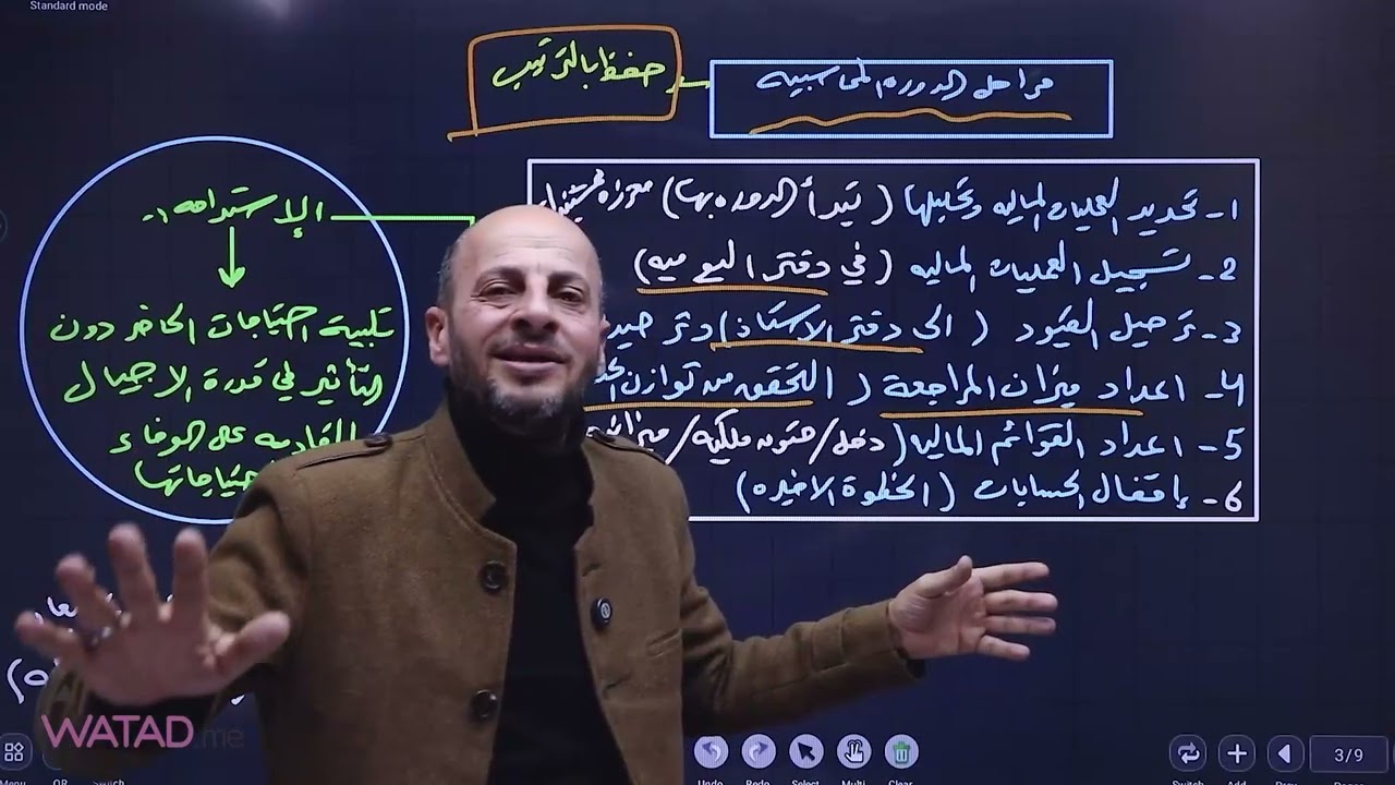 مكثف الوحده الاولى الدوره المحاسبية ابو الحاج لديكم لا خوف عليكم