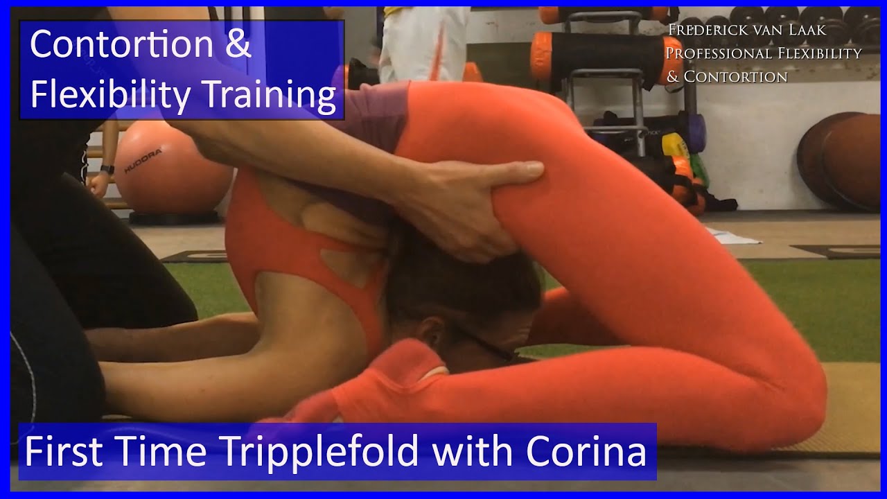 Contortion Training by Flexyart 138: First Tripplefold  - Also for Yoga, Poledance, Ballet, Dance
