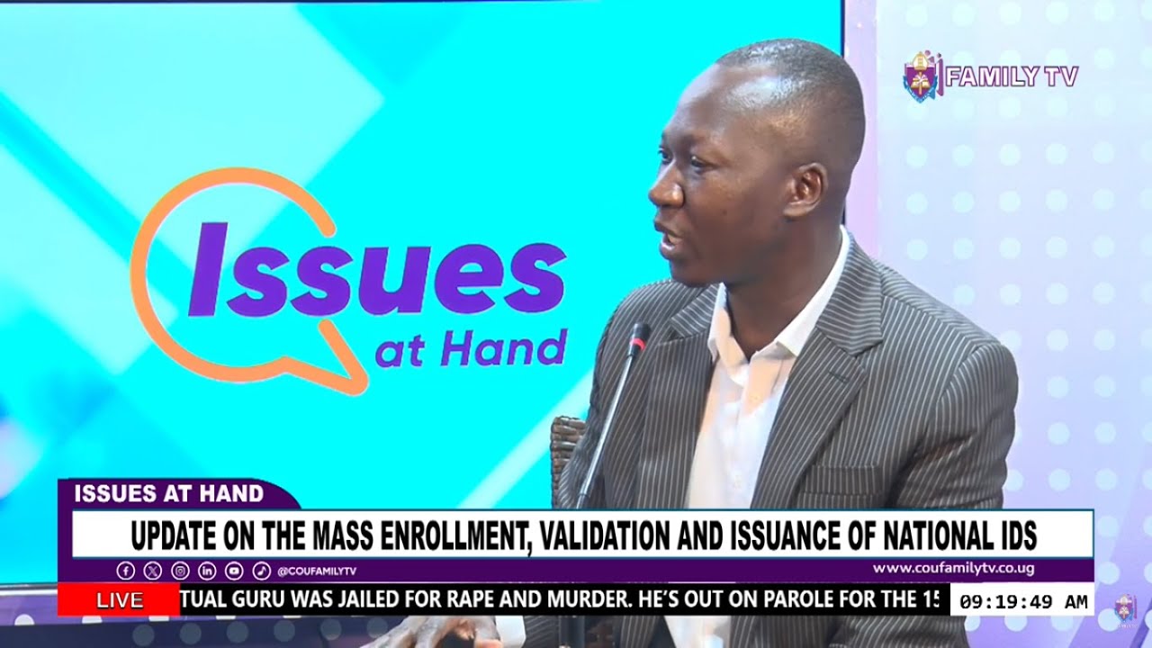 Mass Enrollment, Validation & Issuance of National IDs | Okwalinga Peter (NIRA)