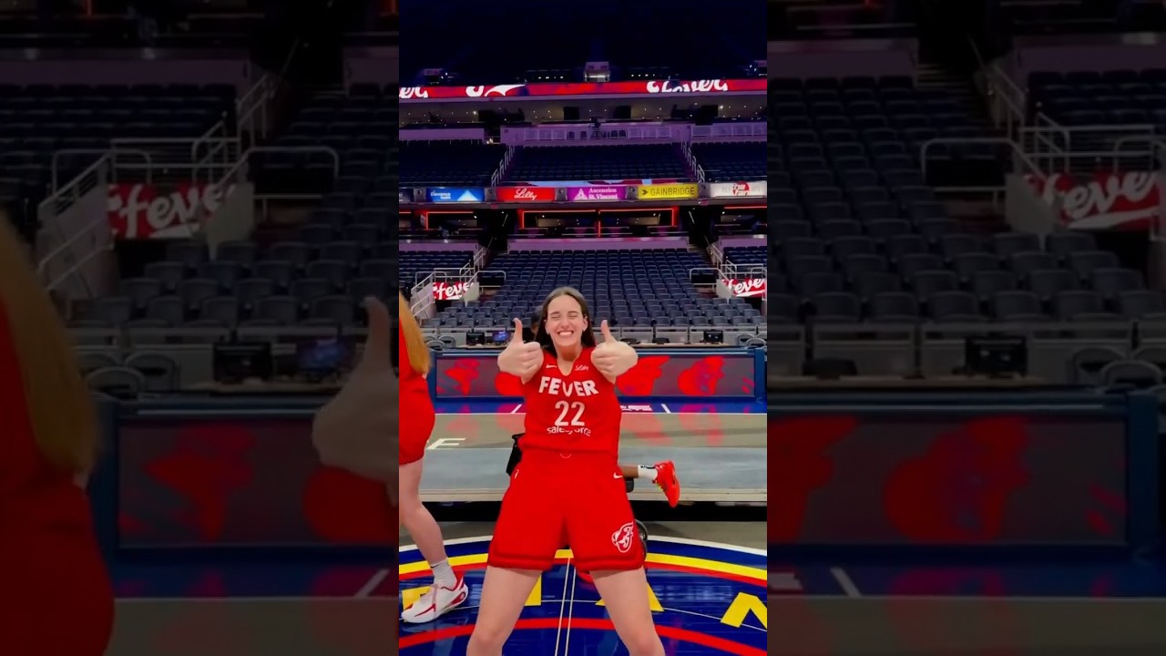 Caitlin Clark lost defender on deep 3 😳#caitlinclark #basketball #wnba #viral