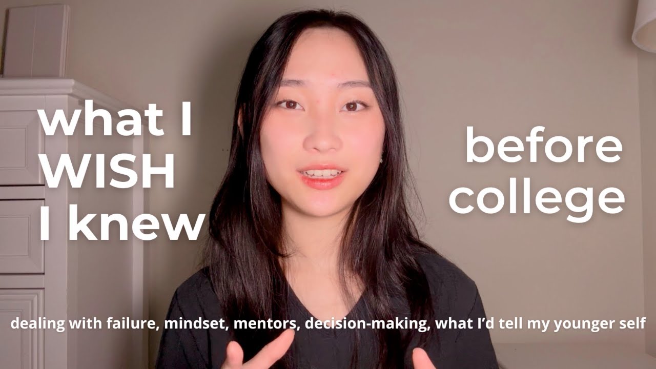 what I WISH I knew before college | honest college advice