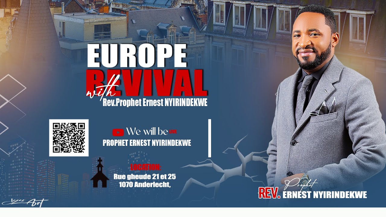 12/10/2025/  EUROPE REVIVAL  WITH  Rev. prophet  Ernest  NYIRINDEKWE