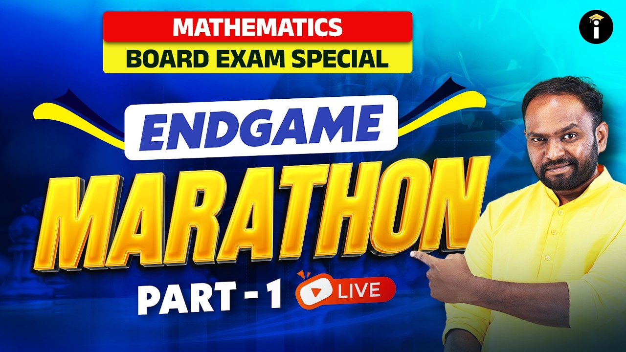 SSLC Board Exam Mathematics | Full Syllabus Marathon Revision🔥