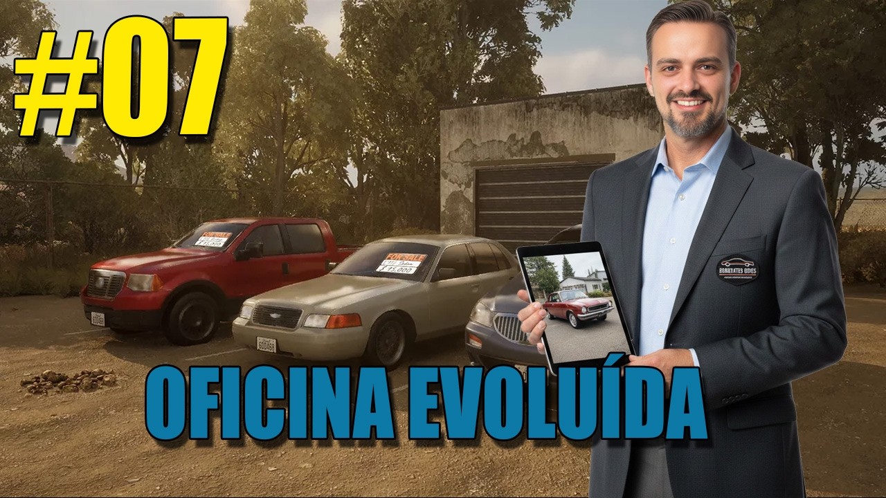 CHEGAMOS A 100K! OFICINA EVOLUÍDA E CARROS DE ALTO VALOR! | Car Dealer #07