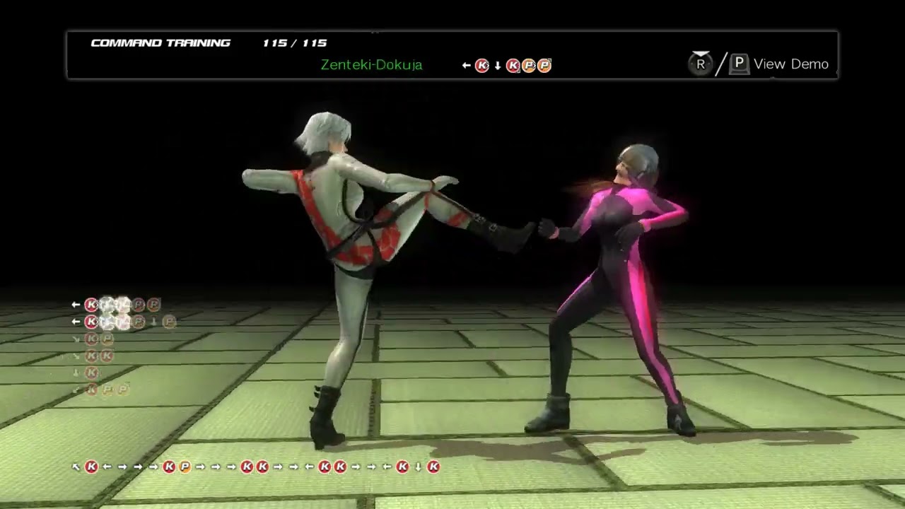Dead or Alive 5 Last Round - Christie Move List