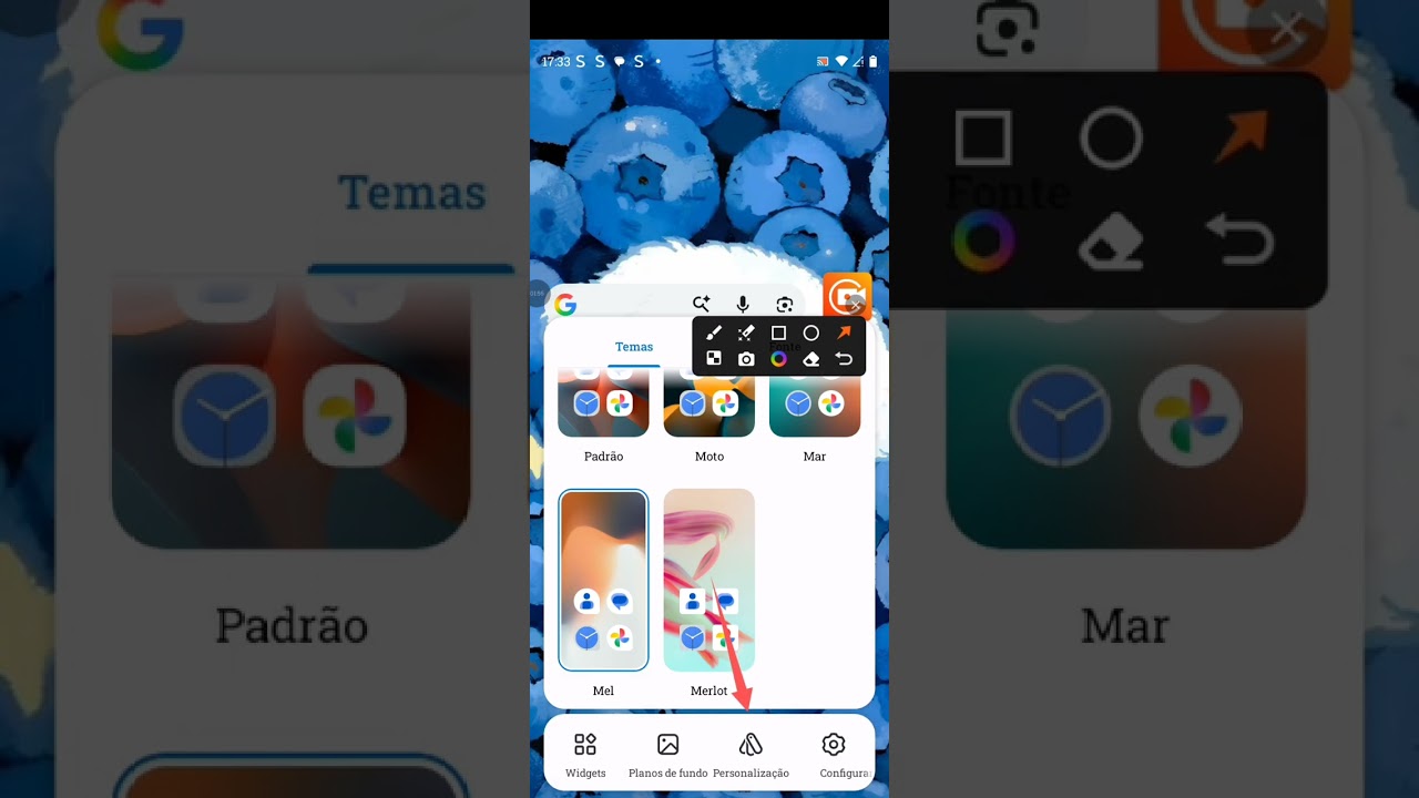 Como colocar papel de parede no celular 