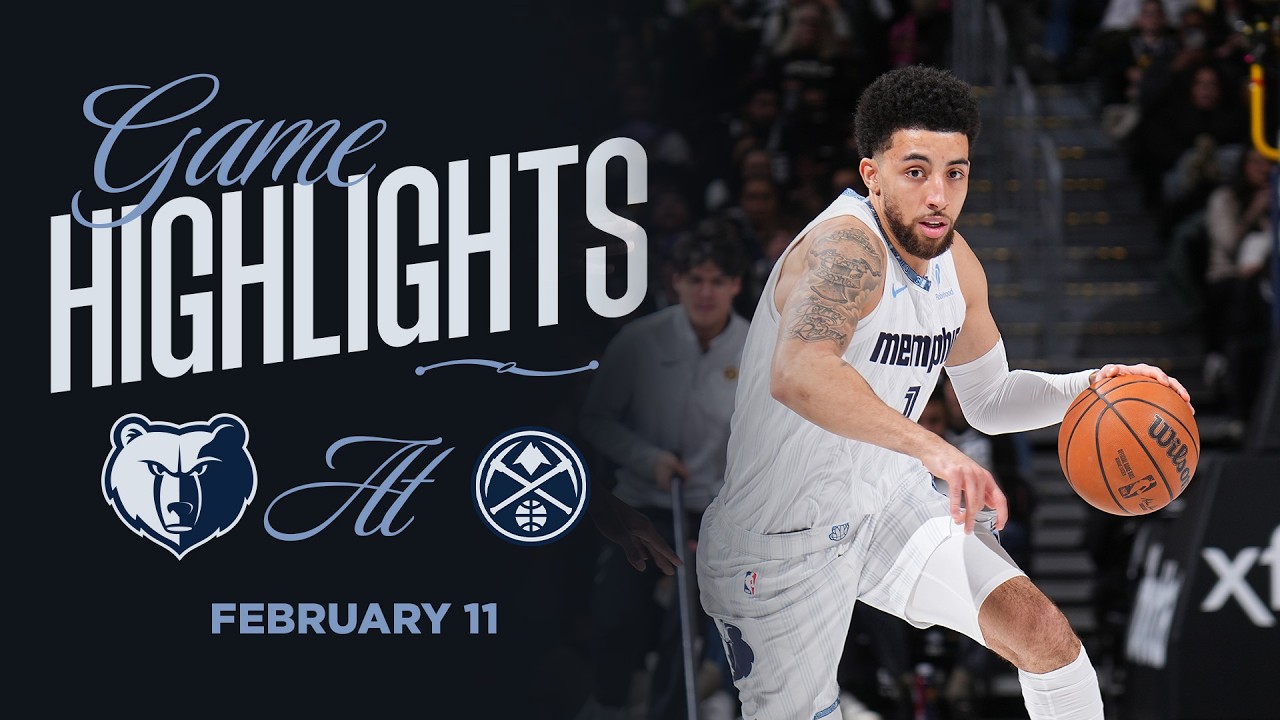 Memphis Grizzlies Highlights vs. Denver Nuggets (2/11/26)