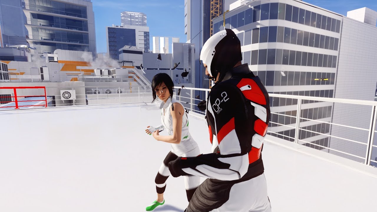 KSec Sentinel in free roam - Mirror's Edge Catalyst