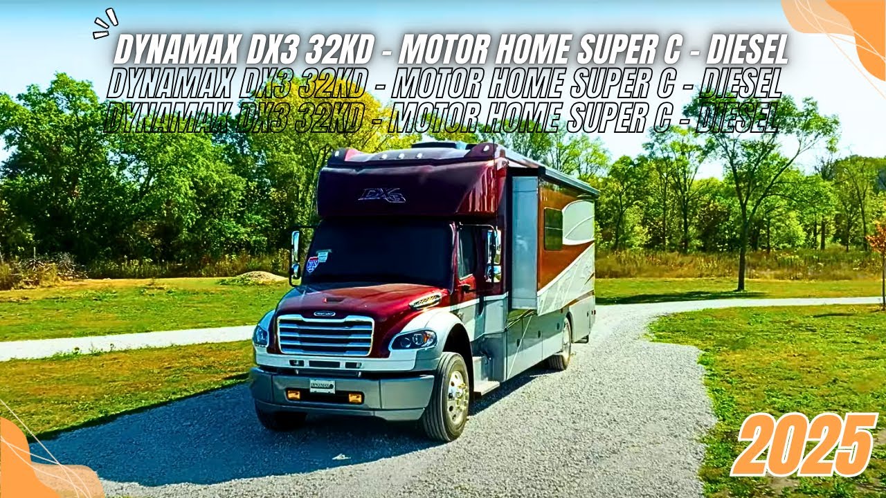 New 2025 Dynamax DX3 32KD: The Ultimate Super C Diesel Motorhome | MCKEE RV