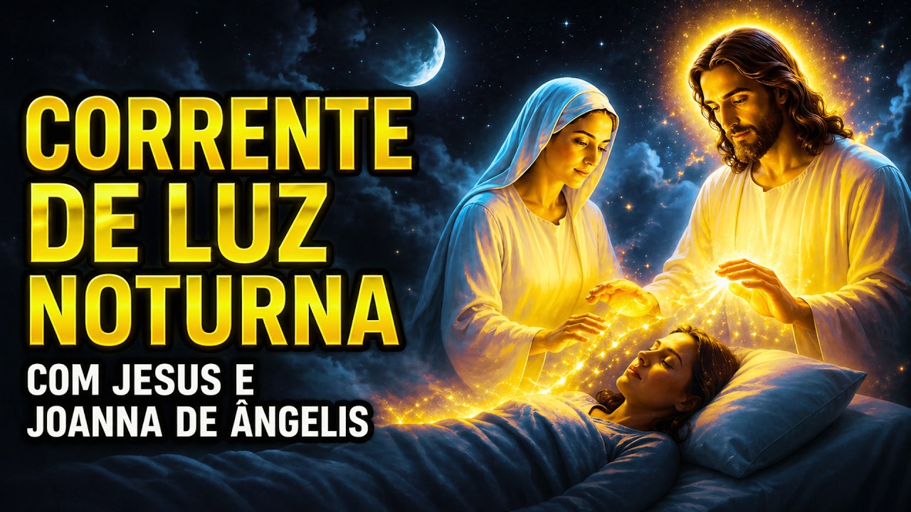 Uma CORRENTE DE LUZ para renovar seu corpo e sua ALMA esta noite