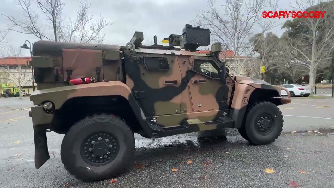 Hawkei Australian Armored vehicles