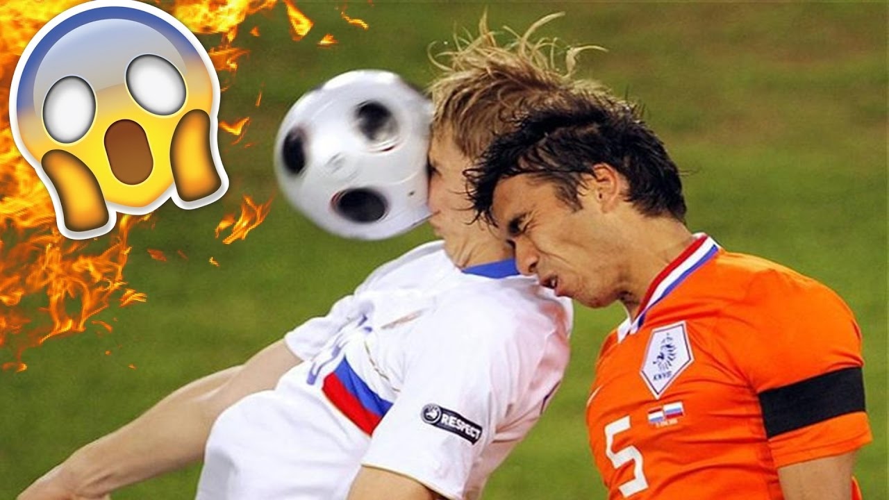 New 2017 Funniest Football Headshots | Soccer Fails