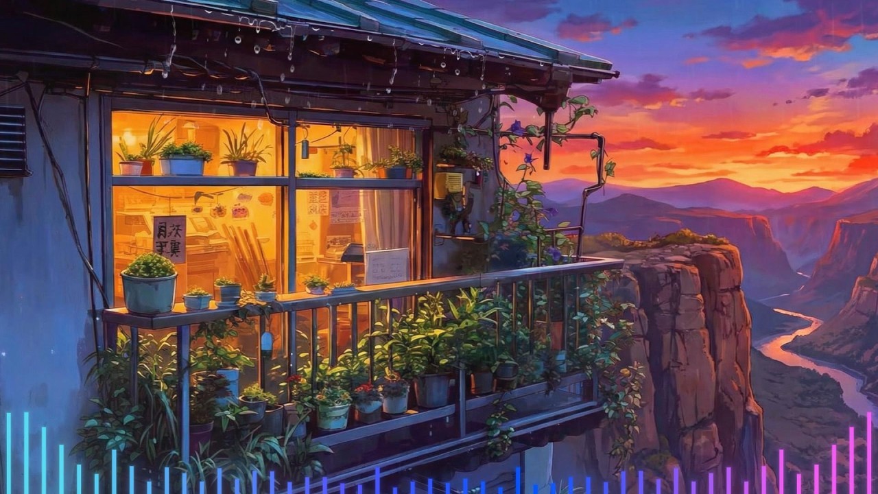 Japanese Rainy Evening ☔ Soft Lofi Music for Deep Relaxation & Focus 🌙