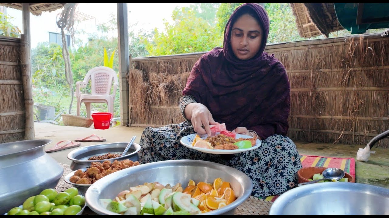 বাড়ির সবাইকে নিয়ে ইফতার করলাম | Doyel Agro