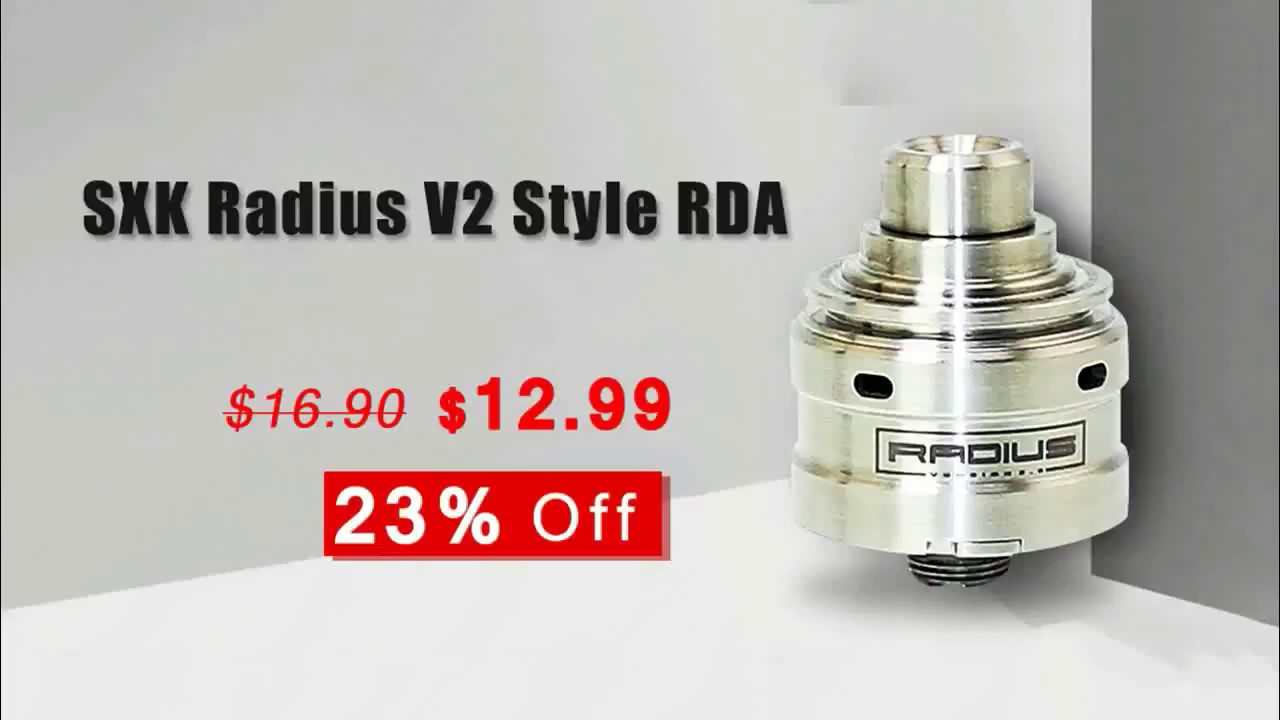 SXK Radius V2 Style RDA