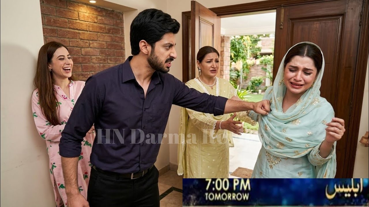 Iblees Epi 64 Promo | Anabia howi apni  Sazish MN kamyab Shahvez Ne  Maryam Ko Ghar Se Nikal Diya | 