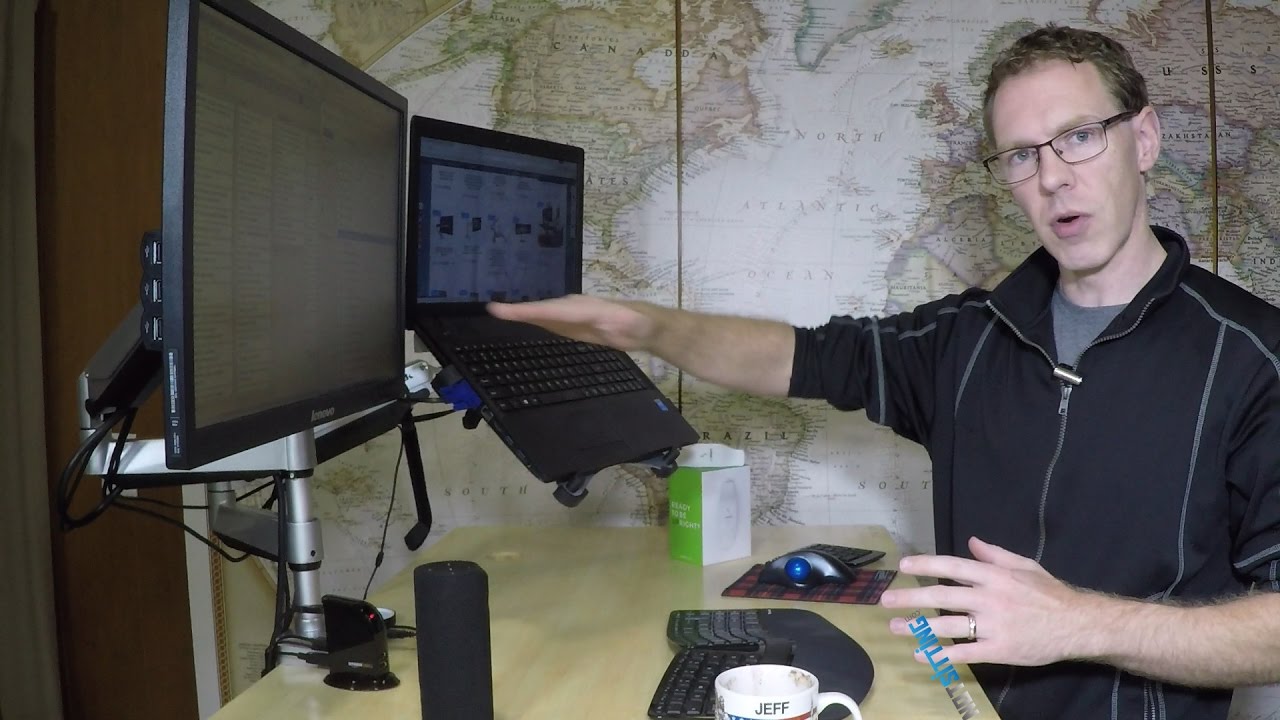 Why You Actually Want A Monitor Arm... Graduate From Reams Of Paper!