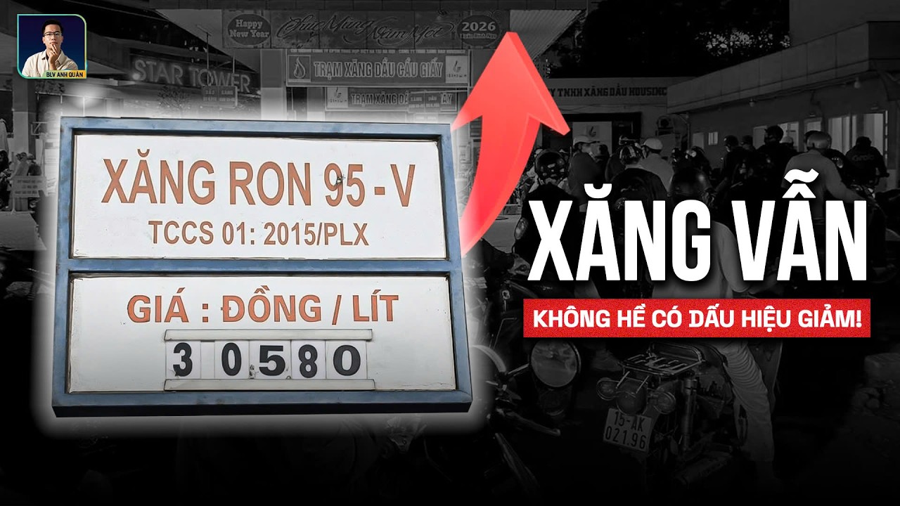 Giá Xăng Tăng Vọt: Thêm 2000 Đồng Dù Đã Chi Mạnh Quỹ Bình Ổn, Dân Xếp Hàng Cả Tiếng Từ Sáng Đến Đêm!