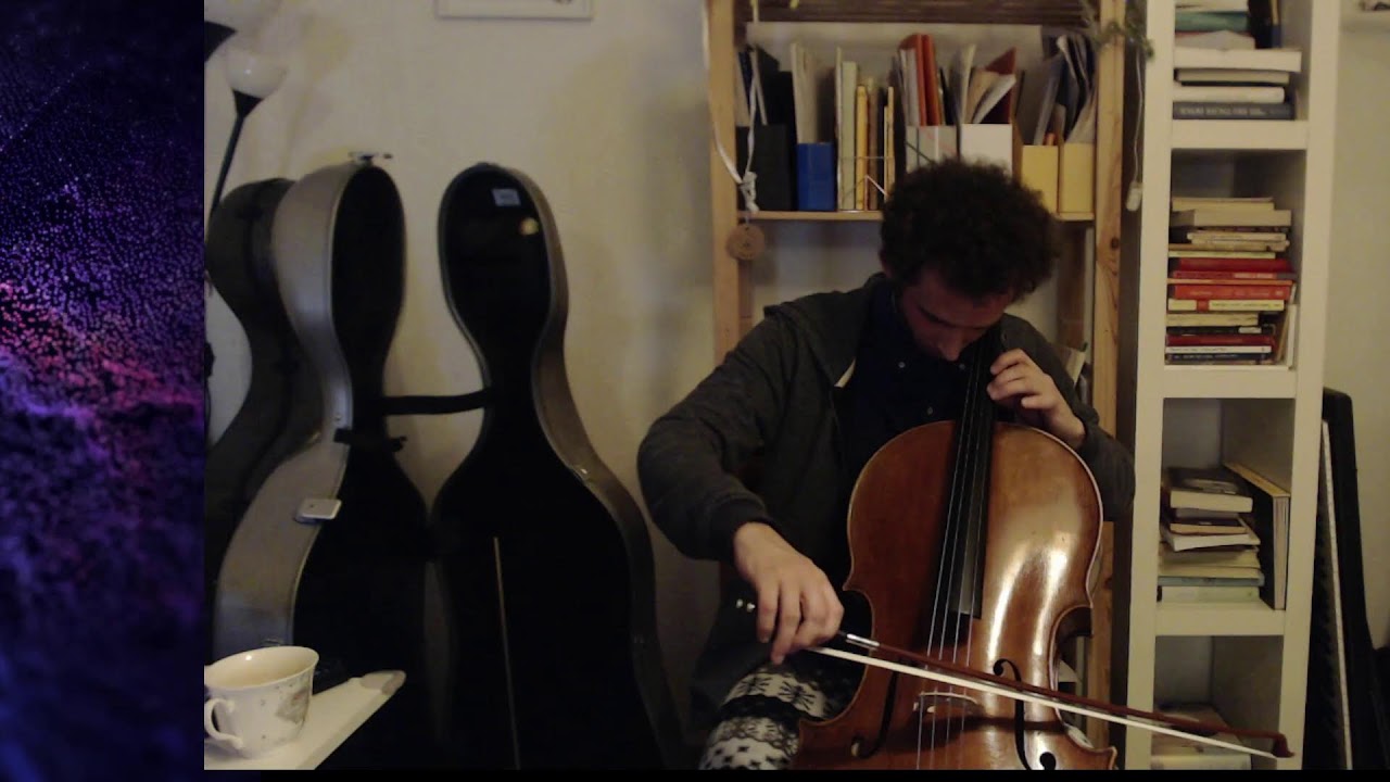 Live classical cello practice session.