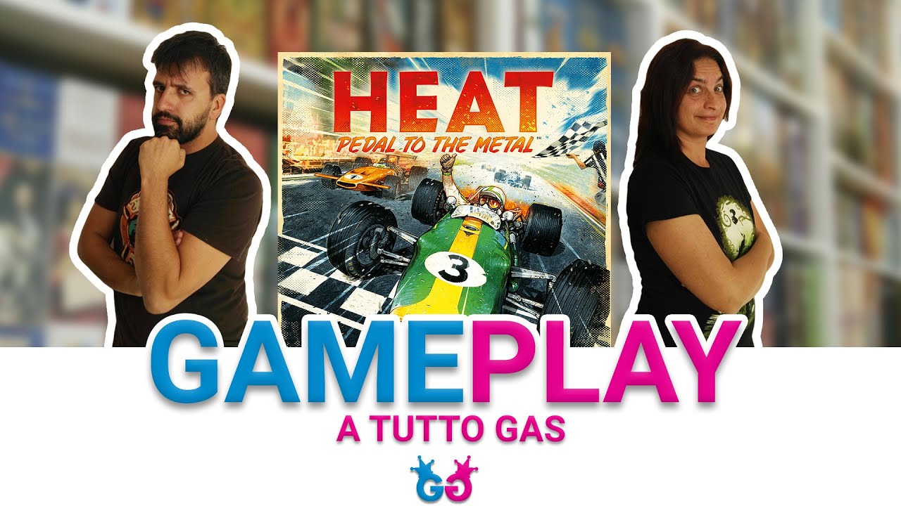 Heat Pedal to the Metal Partita Completa al gioco da tavolo di corse del momento