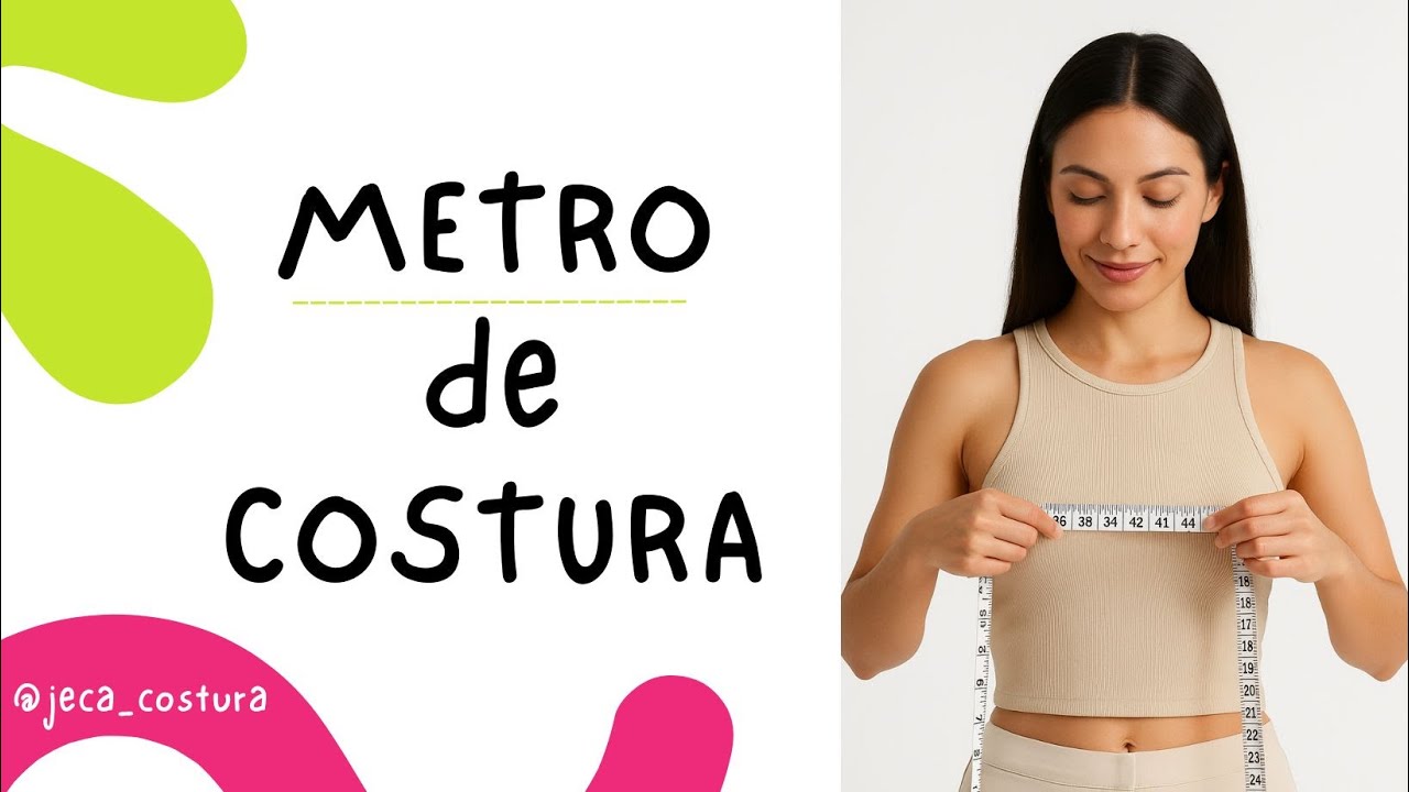 como usar el METRO tutorial COSTURA