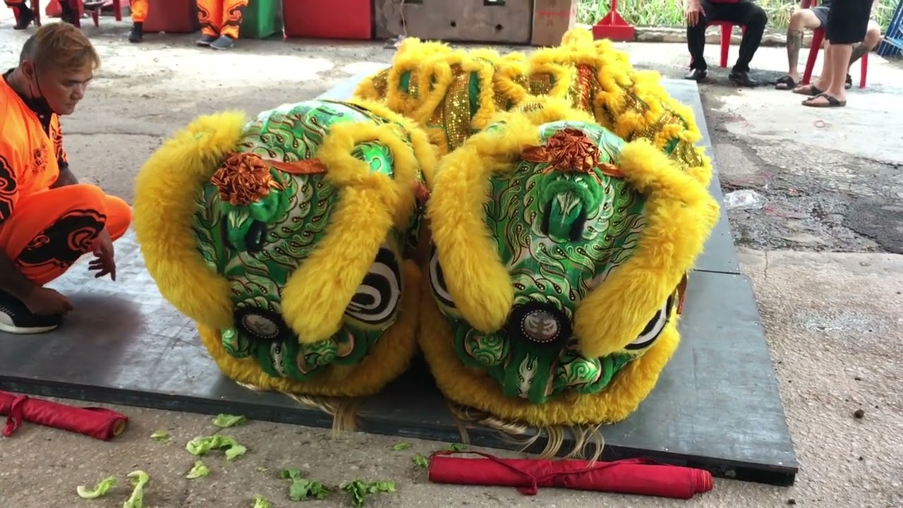 新加坡南仙龙狮体育会 Nam Sieng Lion Dance Cai Qing Performance at Bei Dao Tang 20 Aug 2022