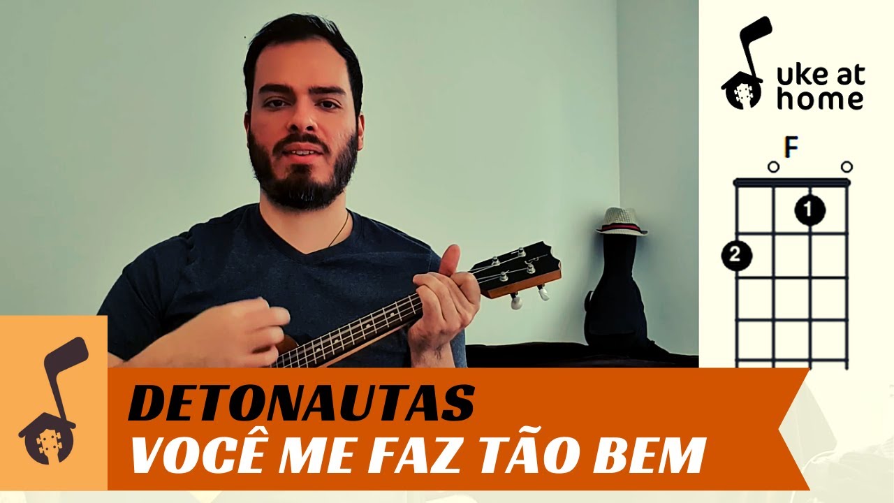 Detonautas - Você Me Faz Tão Bem | Ukulele tutorial