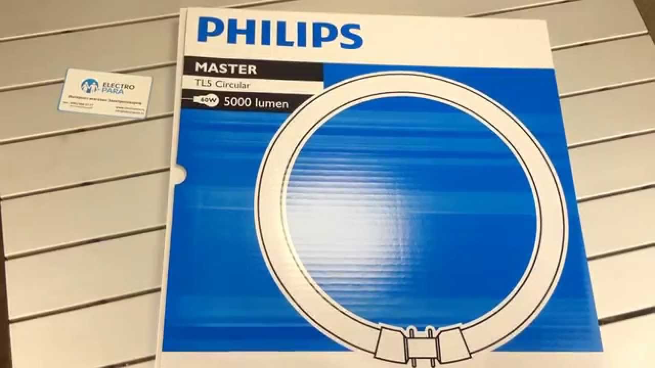 PHILIPS TL5 Circular 60W/830 2GX13, обзор кольцевой люминесцентной лампы