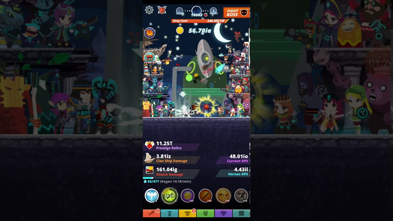 Tap titans 2 | stage 10,000 |