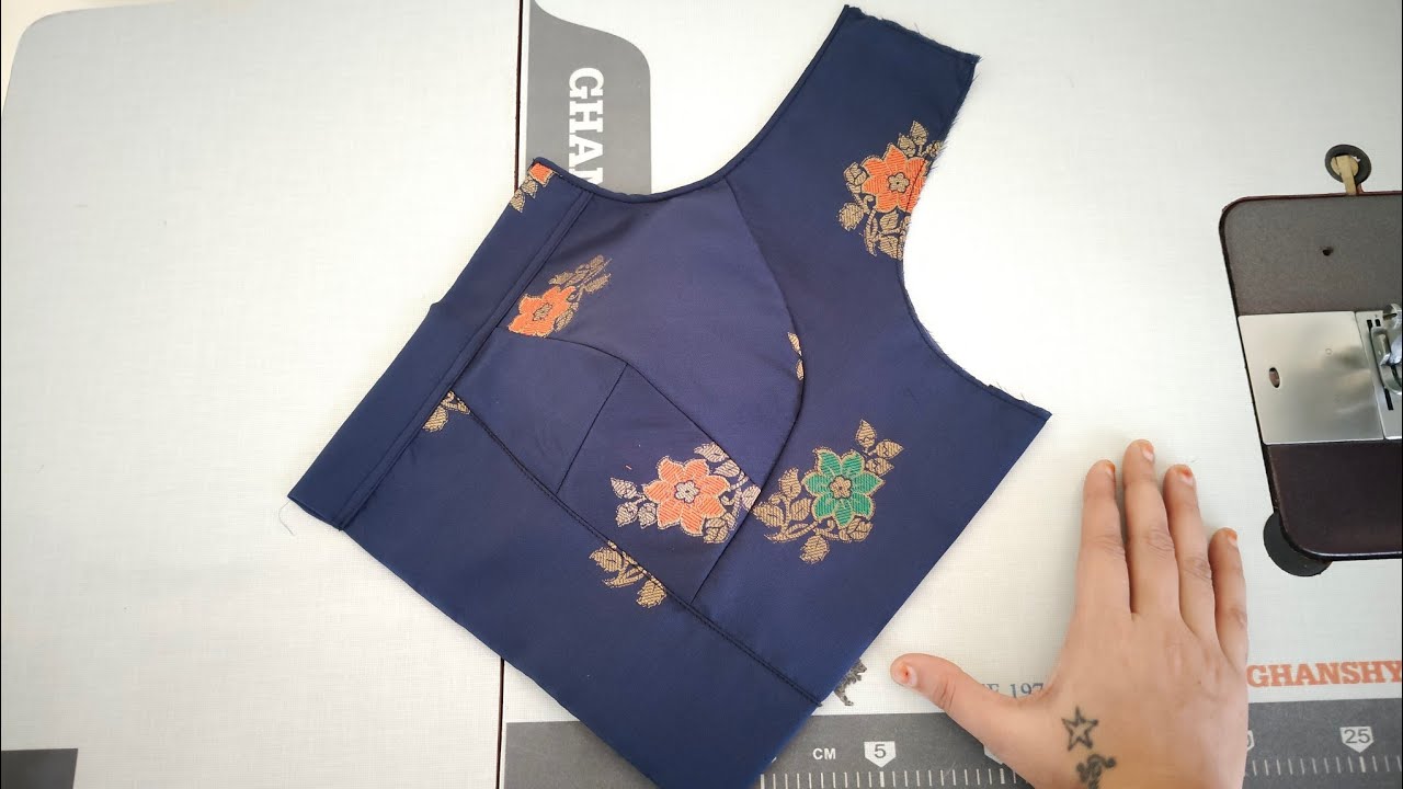 36 Size Double Katori Blouse Design। Latest Katori Blouse Design💥