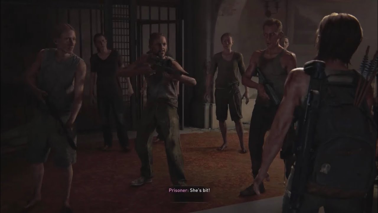 The Last of Us Part II Remastered gameplay #40 Prison Break