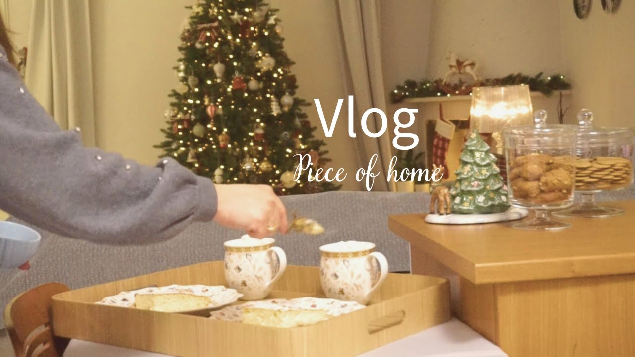Warm and Cozy Day at Home | Decorating for Christmas 🎄| Baking | Slow living - silent vlog