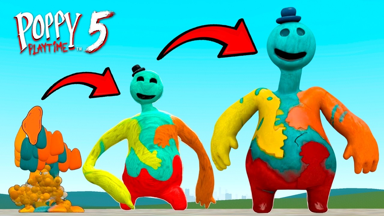 NEW EVOLUTION OF DOEY THE DOUGHMAN POPPY PLAYTIME CHAPTER 5 In Garry's Mod!
