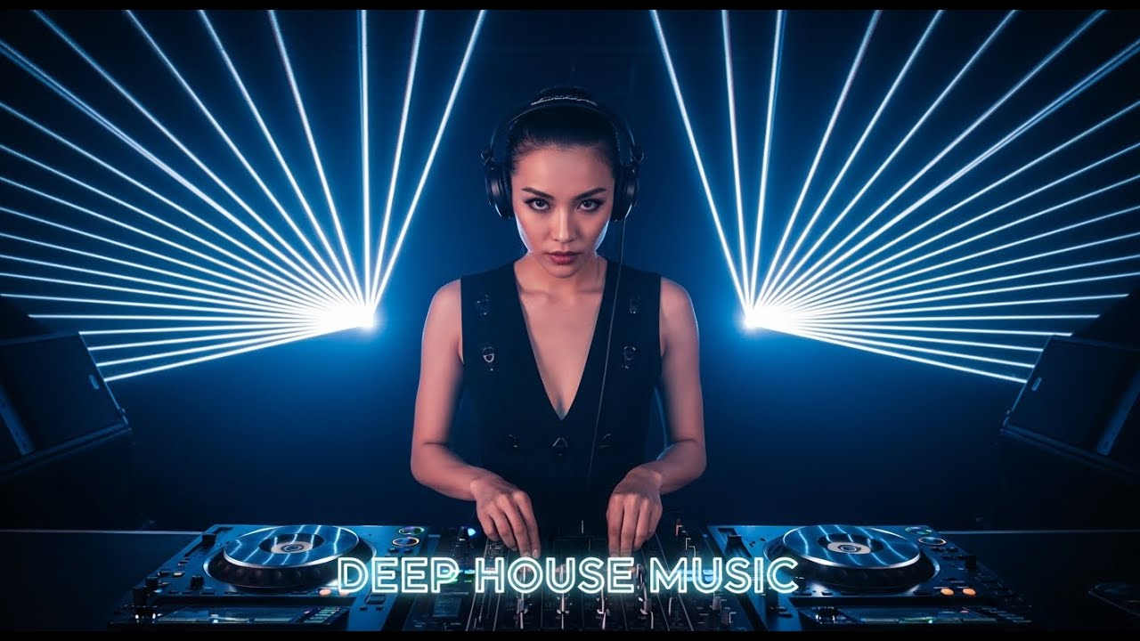 Deep House Neon Party 🌈 Deep Bass House Beats for Party Energy and Dance Floor Vibes