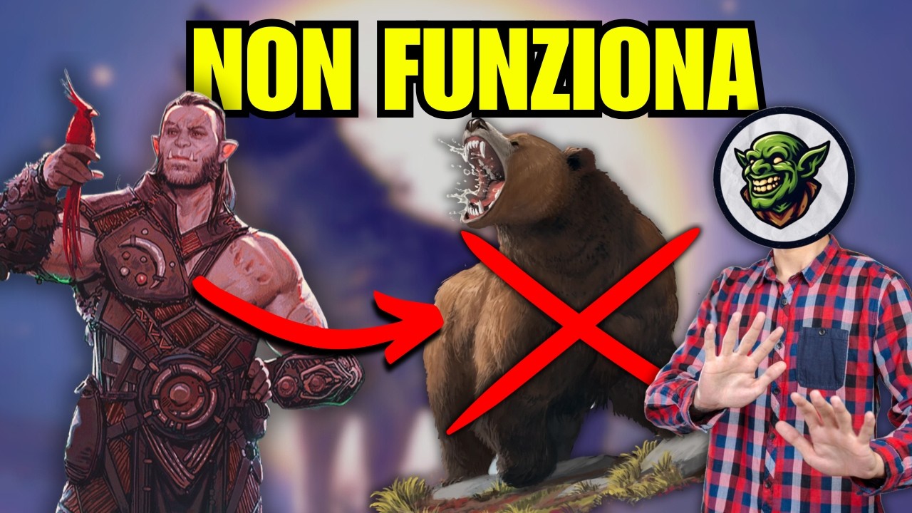 Il Grande PROBLEMA della FORMA SELVATICA D&D 5.5