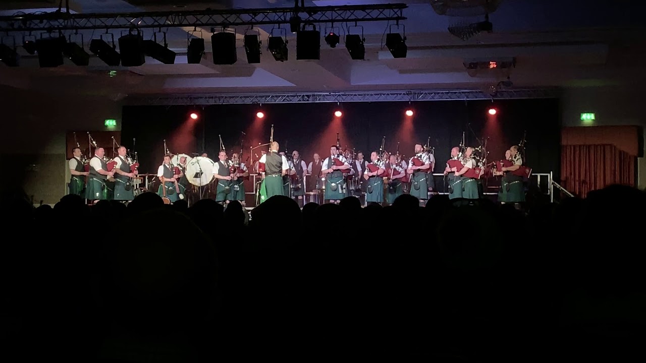 St Laurence O’Toole Pipe Band - Turas Ceoil Resume Concert 2019 - The Little Bird