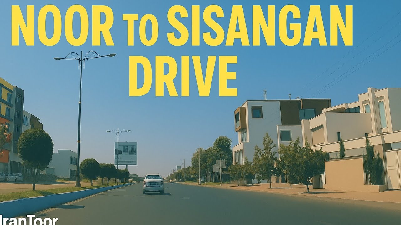 Driving from Noor to Sisangan | Road by the Sea & Forest 🌊🌲