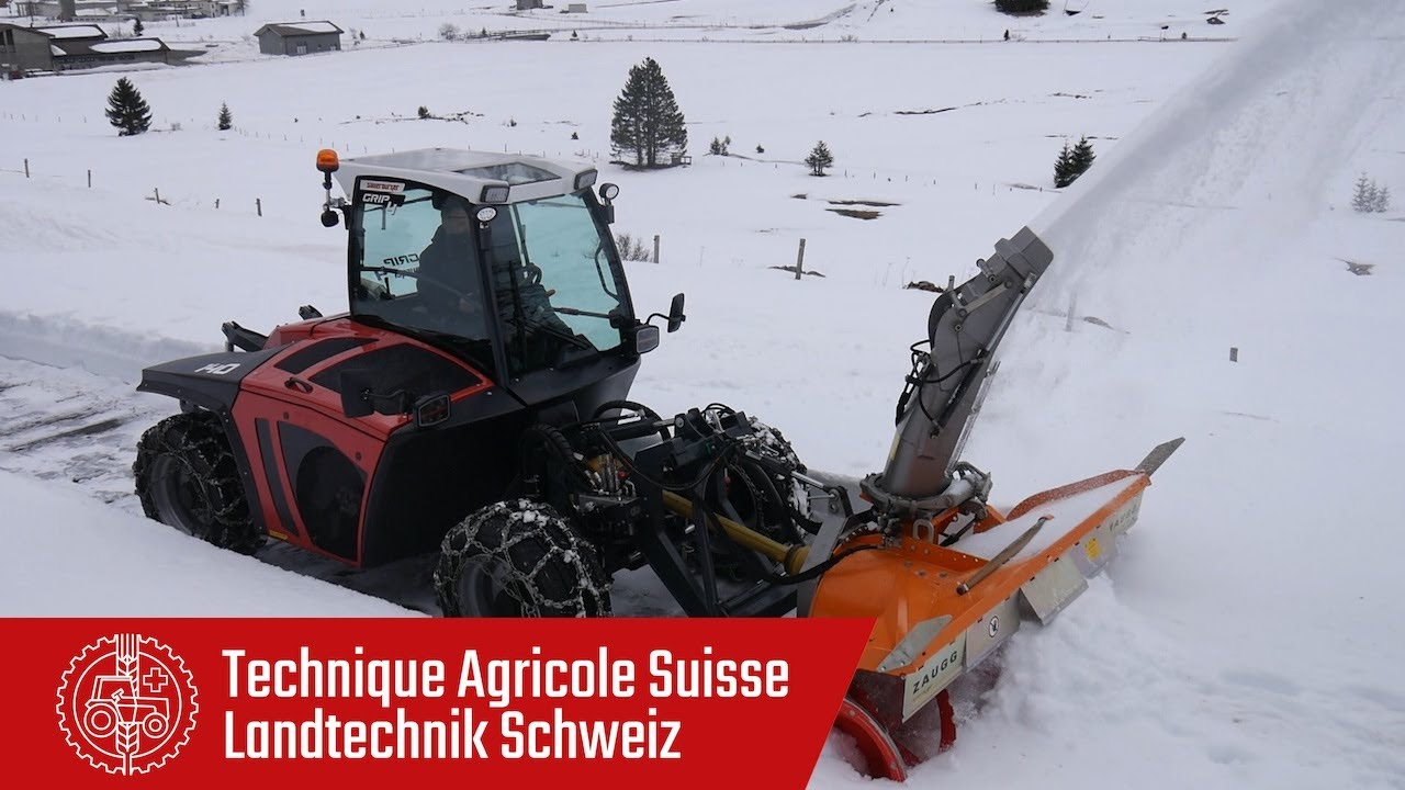 Sauerburger «Grip 4-140» avec fraise à neige