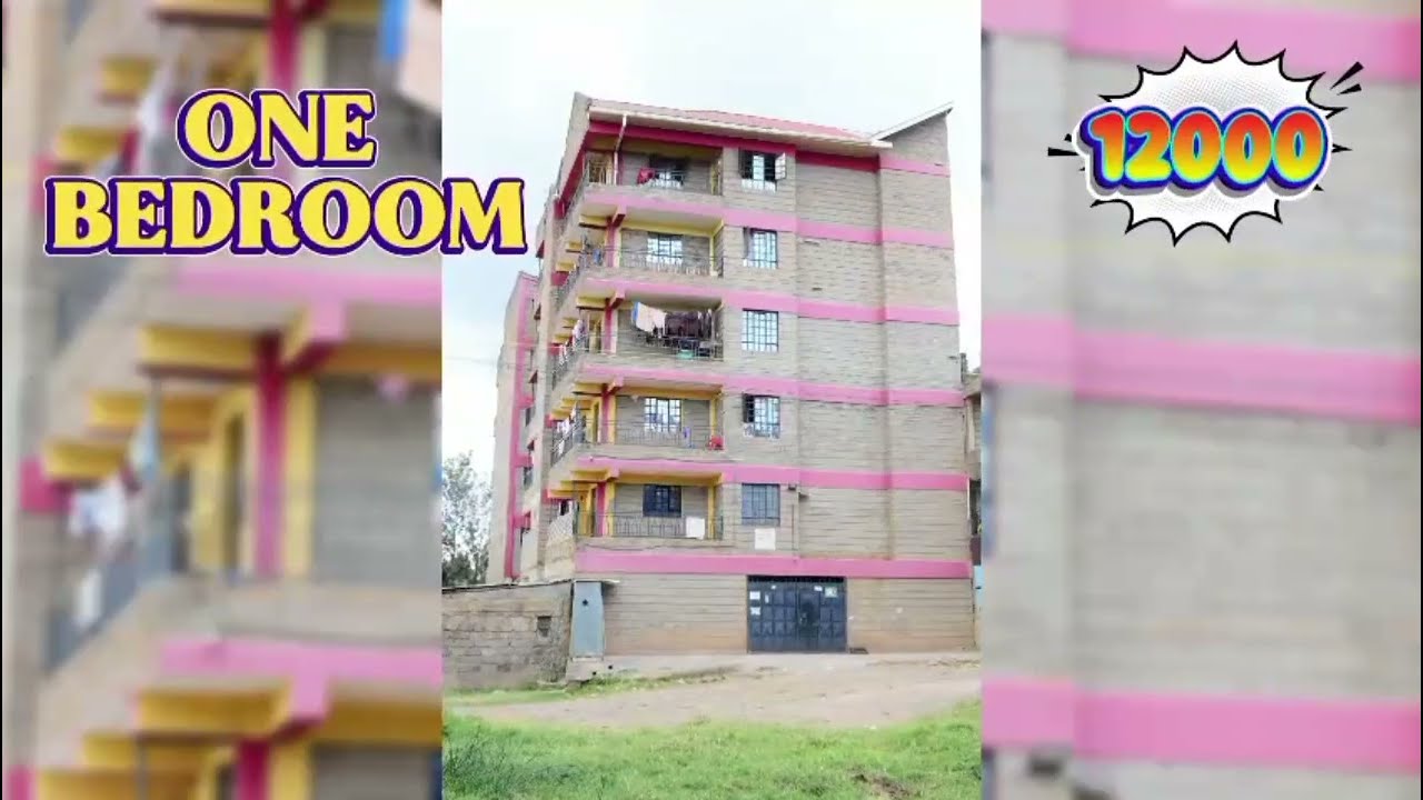 Spacious 1-Bedroom Apartment for Rent in Kenol | Affordable Housing Kenya (KES 12,000/Month