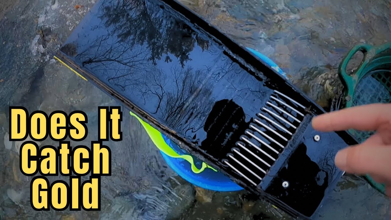 Testing Out The “GOLD REAPER” Sluice. #prospecting #fluidbedsluice